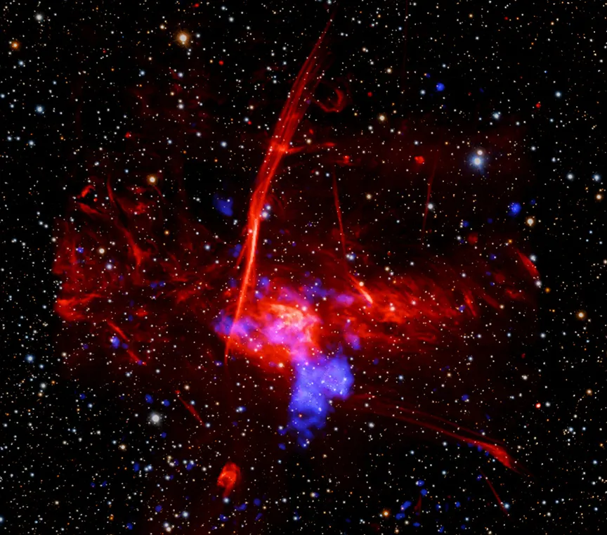 NASA X-ray Spacecraft Discovers Supernova Wreckage at the Heart of the Milky Way